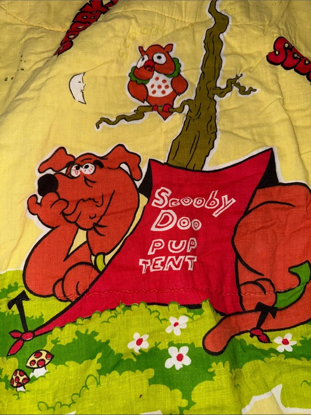 Yellow Kids Throw Blanket - Licensed Character Bedding